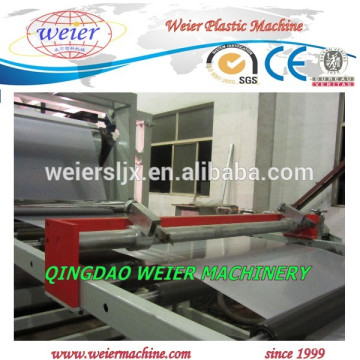 1000mm width of PP PE plastic sheets making machinery